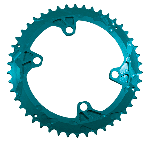 anodizado azulado claro - Gaun