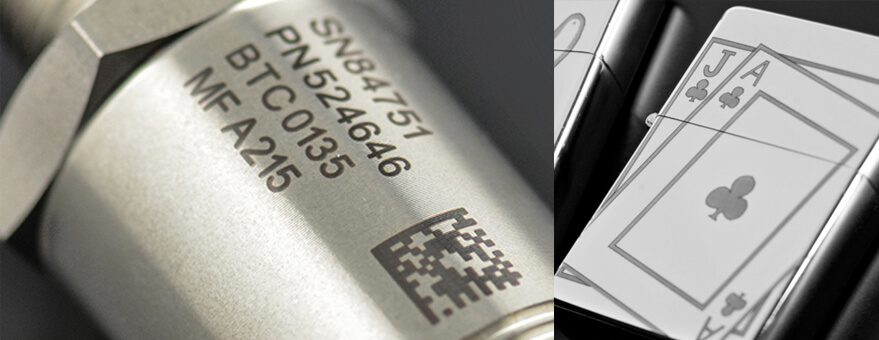 Cómo marcar logotipos y numeraciones en piezas metálicas con láser
