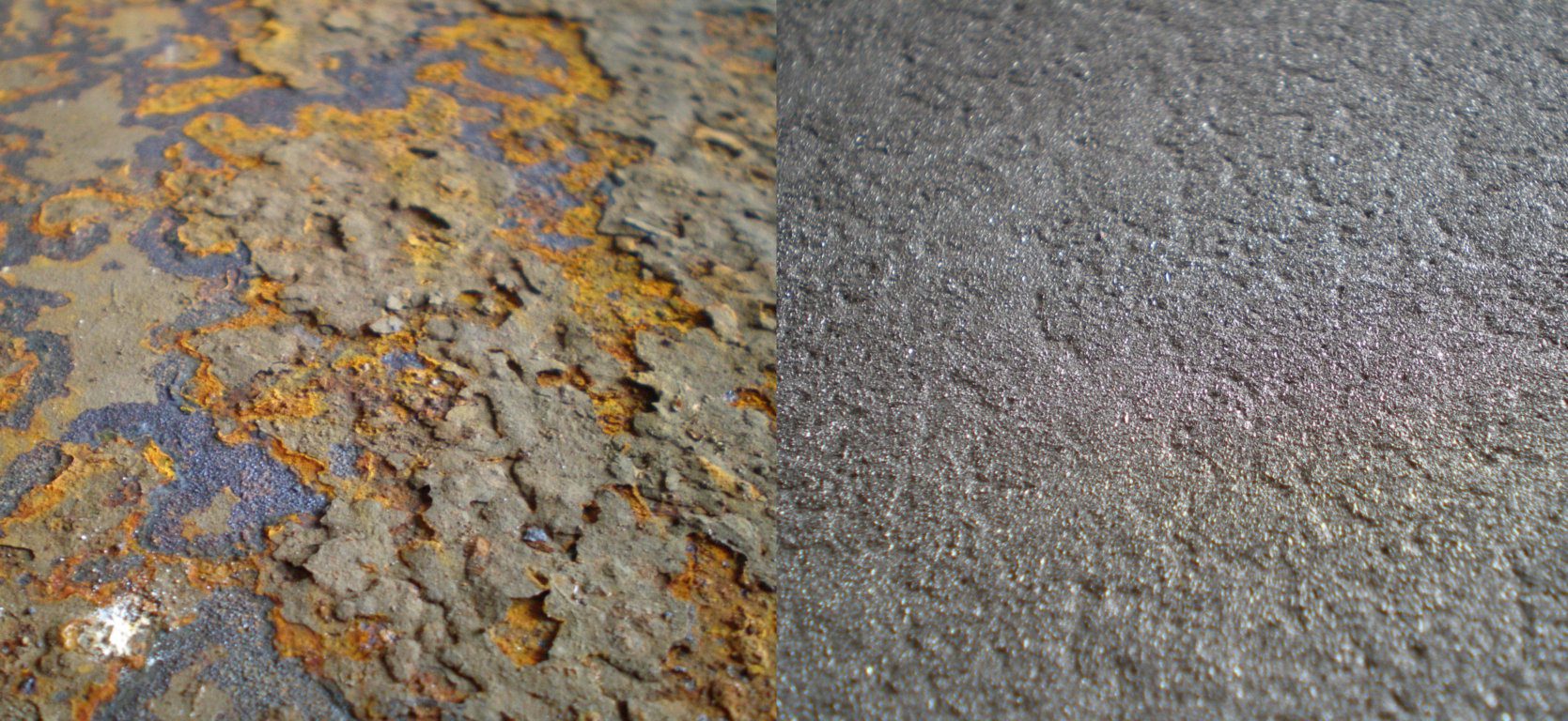 granallado de acero y aluminio